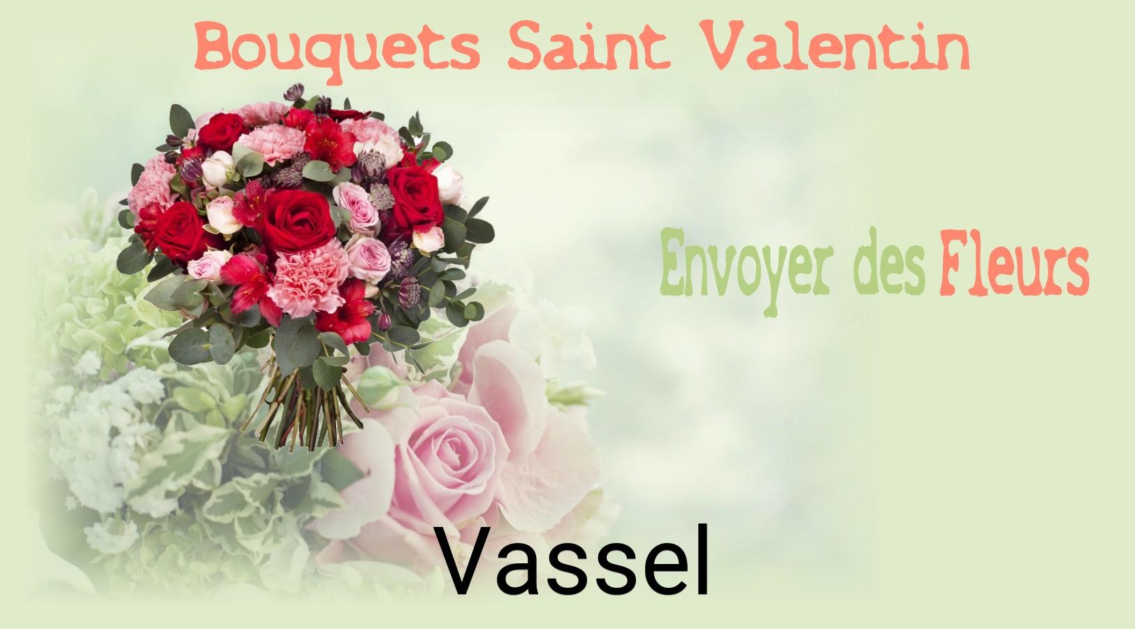 Roses de Saint-Valentin livrées à Vassel